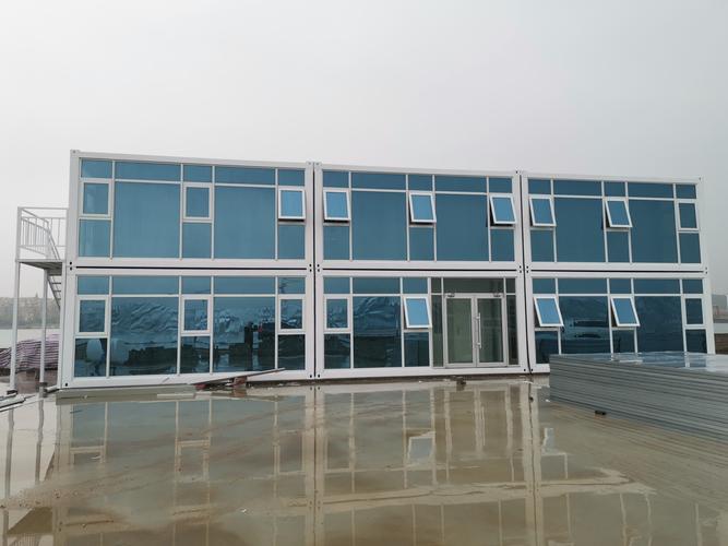 于洪区打包箱房拓宽应用赛道 模块化建筑融入城市建设